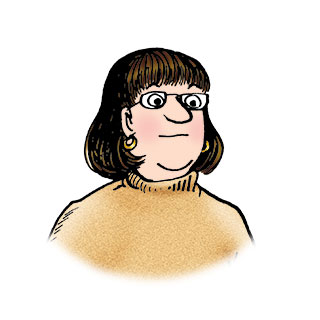 Jean is a middle-aged white woman with short brown hair.