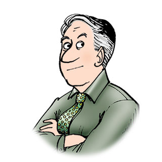 Ted is a middle-aged white man with short grey hair.