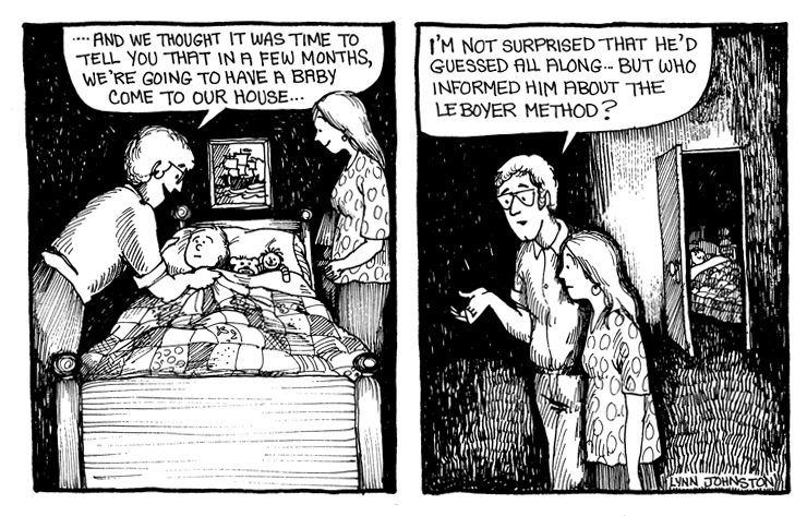 Michael guessed he was getting a baby sister.