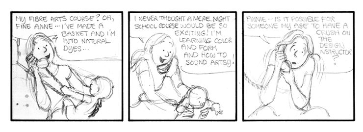 Elly has a crush on her professor.