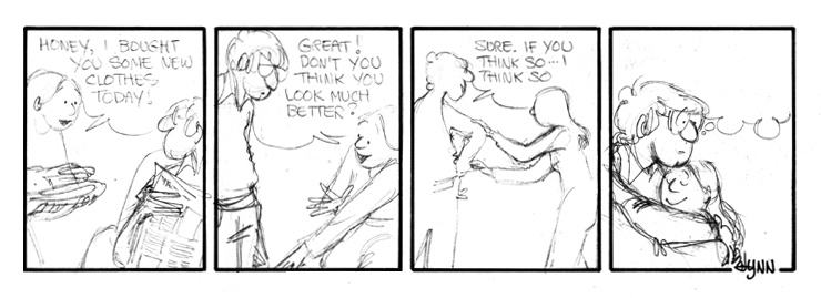 An unfinished strip.
